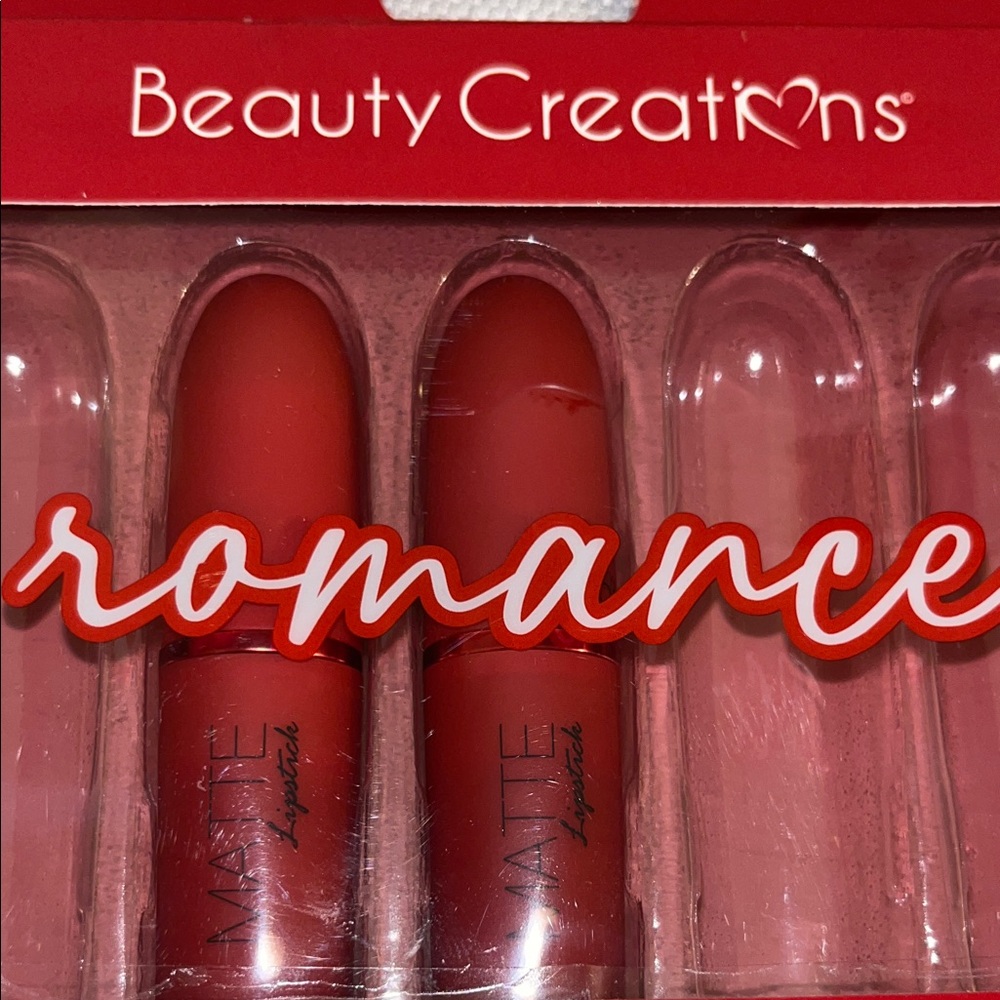 Beauty Creations Romance Matte Lipstick Set